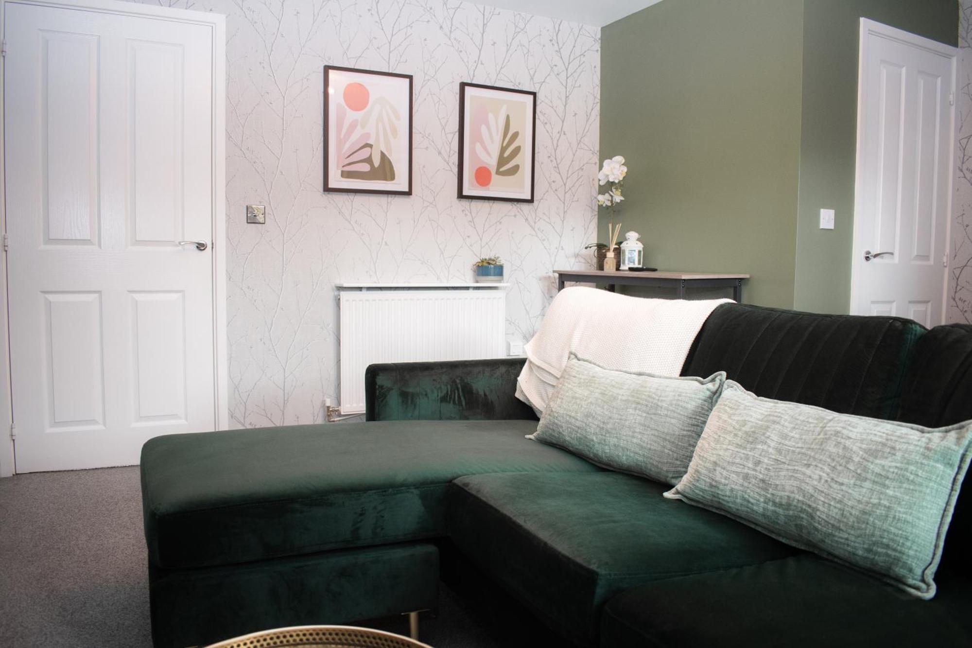 Comfy Modern 3Br Semi Detached 400Mb Wifi Free Double Parking Villa Newcastle-upon-Tyne Exteriör bild