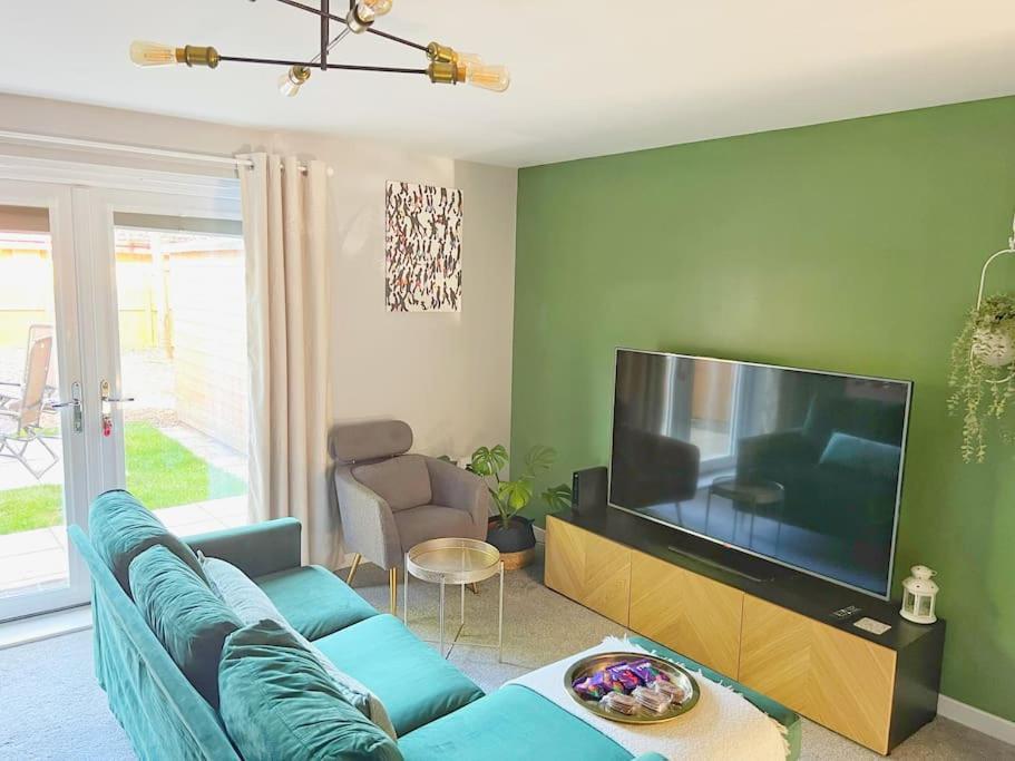 Comfy Modern 3Br Semi Detached 400Mb Wifi Free Double Parking Villa Newcastle-upon-Tyne Exteriör bild